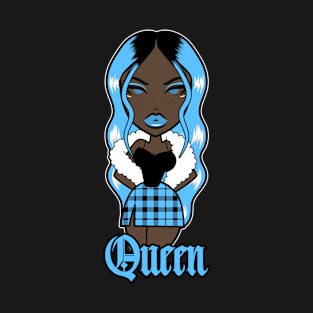 Queen Doll girl Light Blue v3.4 T-Shirt