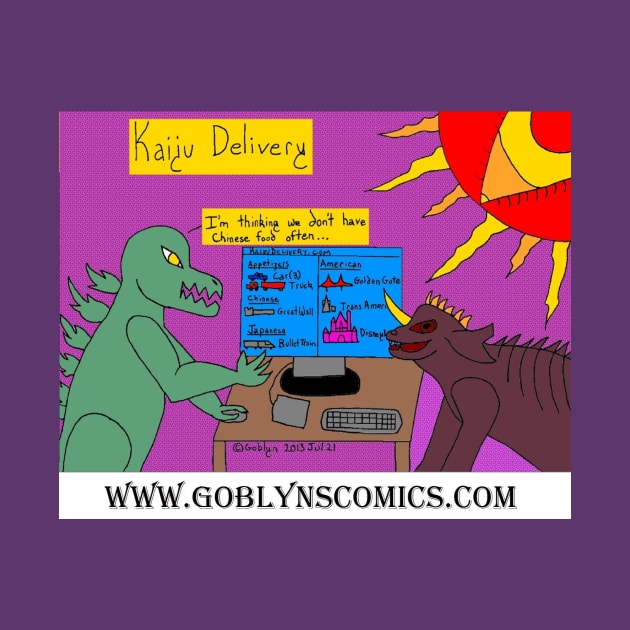 Kaiju Delivery Service by Goblyn's Comics