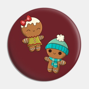 Gingerbread Buddy Cookie Pin