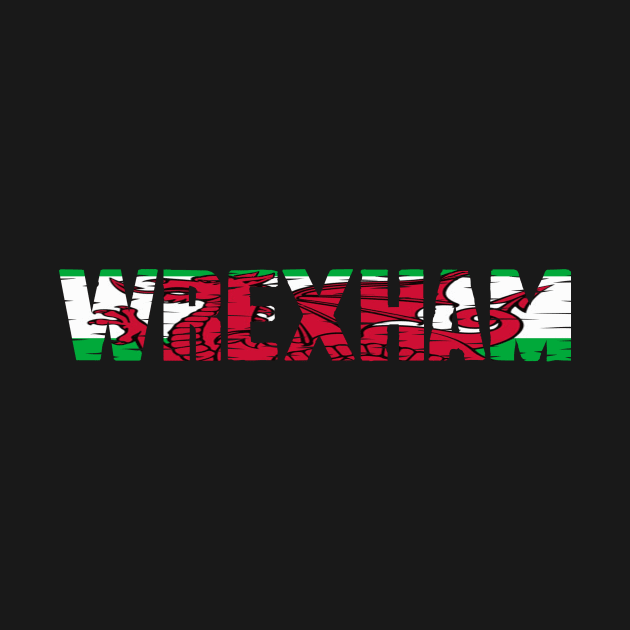 WREXHAM WELSH FLAG by MarniD9