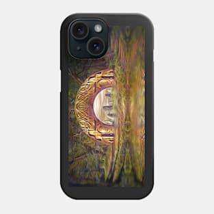 Northern Lands-Stones in the Forest Reflections Phone Case