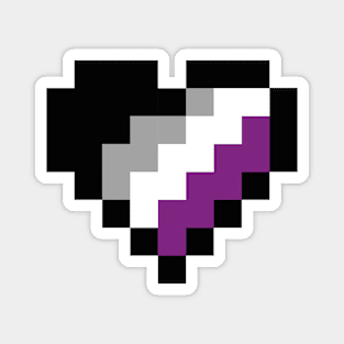 Asexual heart Magnet