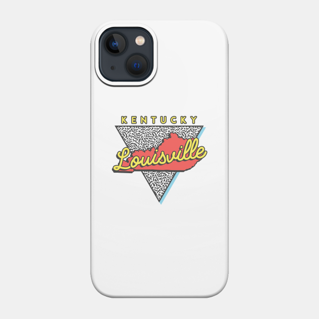 Louisville Kentucky Triangle - Louisville - Phone Case