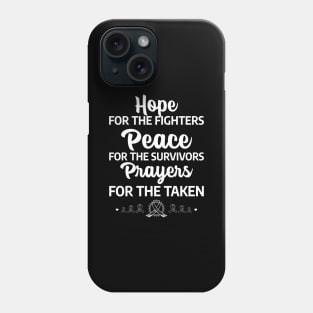 Cancer awareness - World Cancer Day Phone Case