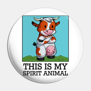 Cow Cattle Pin