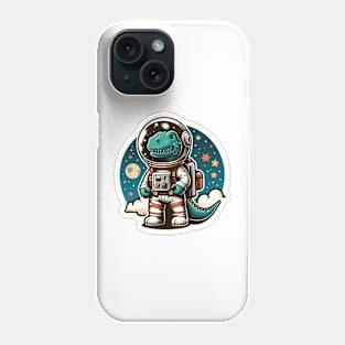 Dinosaur In Space Phone Case