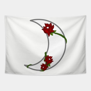 Moon Flower Tapestry