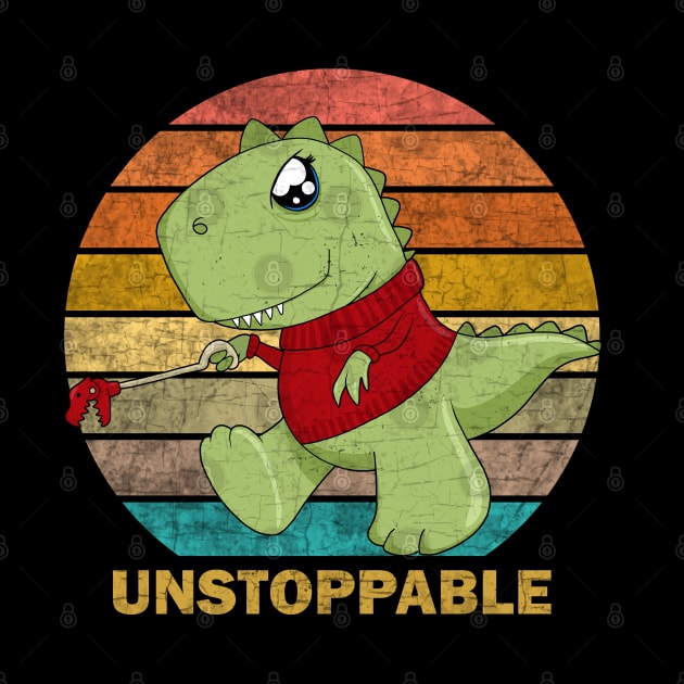 I am unstoppable T-Rex by valentinahramov