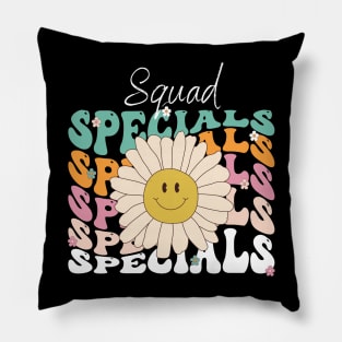 Retro Specials Squad Art Music PE Tech Teacher Team Specials Pillow