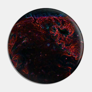 Black Panther Art - Glowing Edges 404 Pin