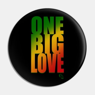 GreenSkinMango One Big Love Rasta! 2020 Pin