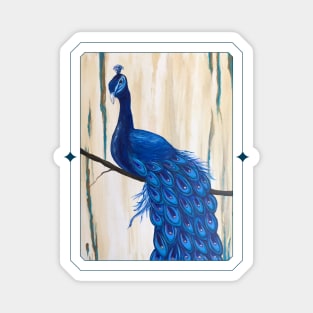 Peacock Magnet