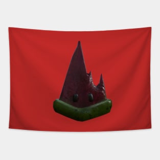 Summer half  eaten blood Watermelon shard Tapestry