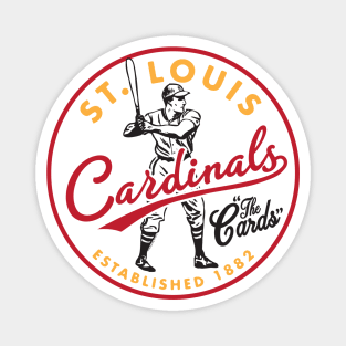 Old Style St. Louis Cardinals 2 by Buck Tee Magnet