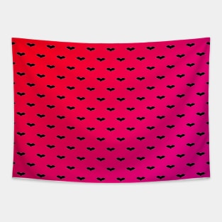 Tiny Bats Pink Tapestry