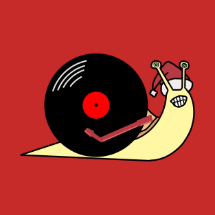 25-Hour Holiday Radio Show snail (no text) T-Shirt