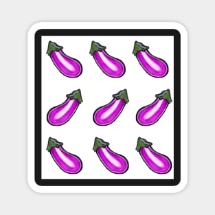 Eggplant Magnet