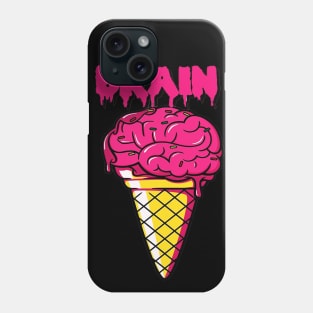 Ice Cream Brain Phone Case