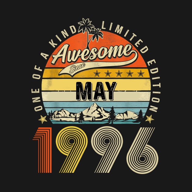 Awesome Since May 1996 Vintage 27th Birthday by Marcelo Nimtz