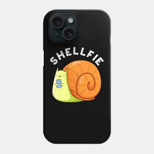 Shellfie Cute Snail Selfie Pun Phone Case