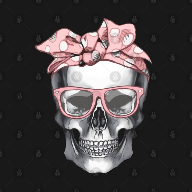 Skull Bandana 1 by Collagedream