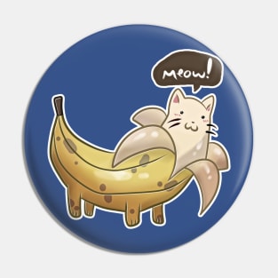 Banana Kitty Pin