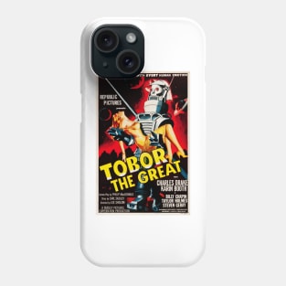 TOBOR THE GREAT Classic Hollywood Sci Fi Retro Movie Phone Case