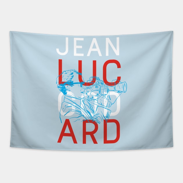 Jean Luc Godard Tapestry by IgorFrederico