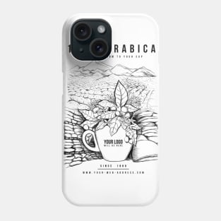 Custom Coffee Tshirt Phone Case