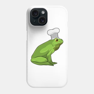 Frog as Cook with Chef hat Phone Case