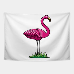 Couple Flamingo Gnome 1 Tapestry