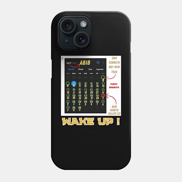 Wake up T-shirt Phone Case by Kikapu creations