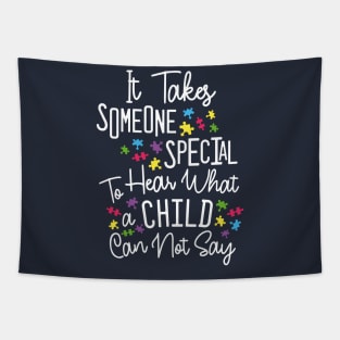 Autism Teacher Mom Tapestry