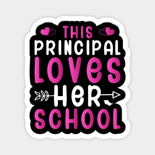 This Principal Loves Her School Magnet