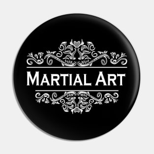 Sports Martial Art Pin