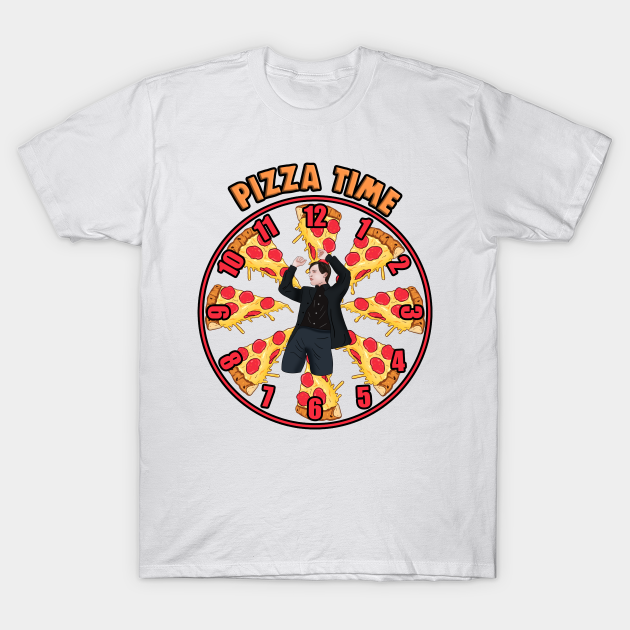 Bully Maguire Pizza Time - Pizza Time - T-Shirt