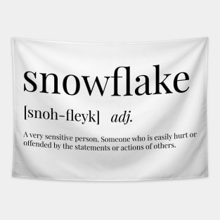 Snowflake Definition Tapestry