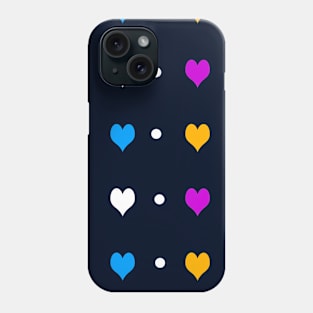 Heart and Dot design Phone Case