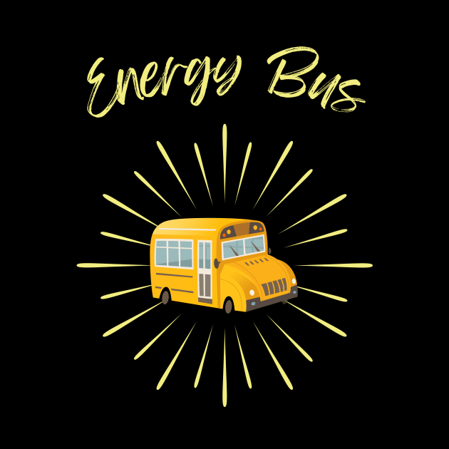 Energy Bus - Yellow Bus by Double E Design