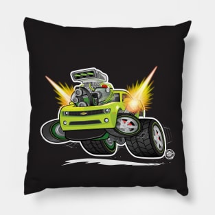 Camaro Green Machine Pillow