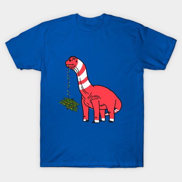 Discover Camarasaurus Holiday Cheer - Christmas Tree Funny - T-Shirt