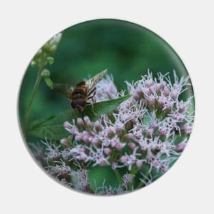 Bee On Water Hemp Pin