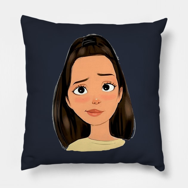 Bella Poarch  TikTok Star Pillow by WikiDikoShop