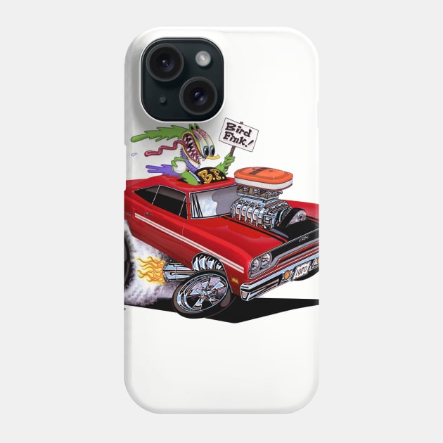 BIRD FINK 1970 GTX Phone Case by vincecrain