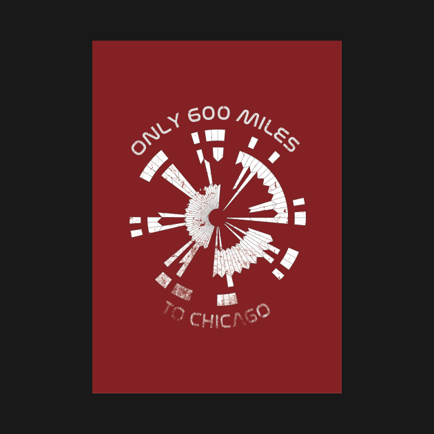 JPL/NASA Perseverance Parachute "600 miles to Chicago" Request Poster #8 by Walford-Designs