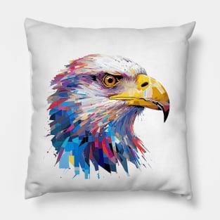 Eagle Bird Animal Nature Freedom Wildlife Wonder Abstract Pillow