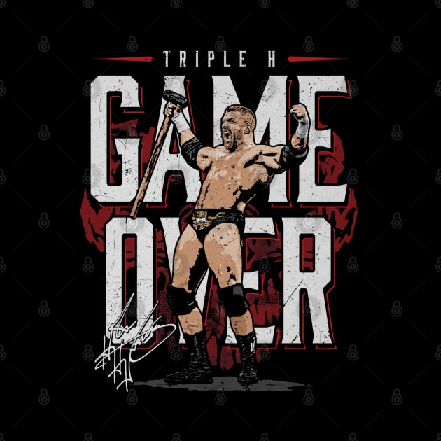 Triple H Game Over by MunMun_Design