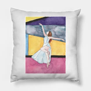 Ballet Dancer Pillow