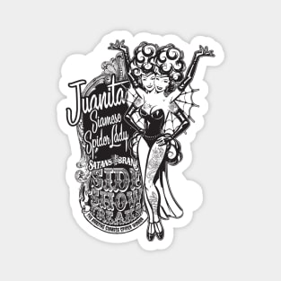 Side Show Freaks - Juanita Siamese Spider Lady Magnet