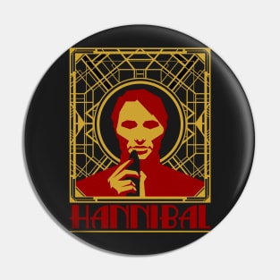 Art Deco Hannibal Pin